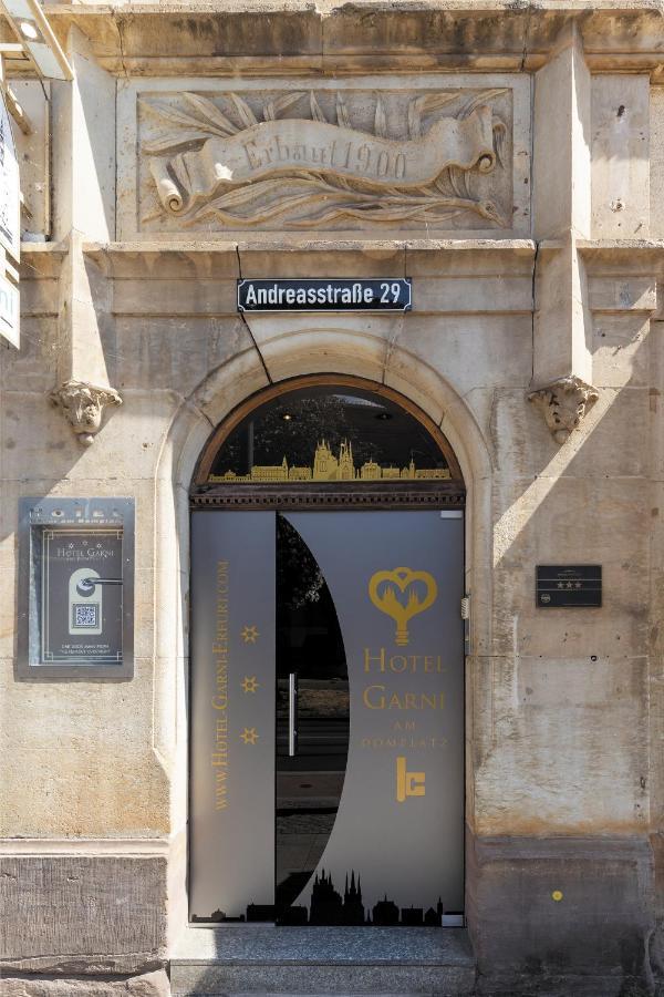 Hotel Garni " Am Domplatz" エアフルト エクステリア 写真