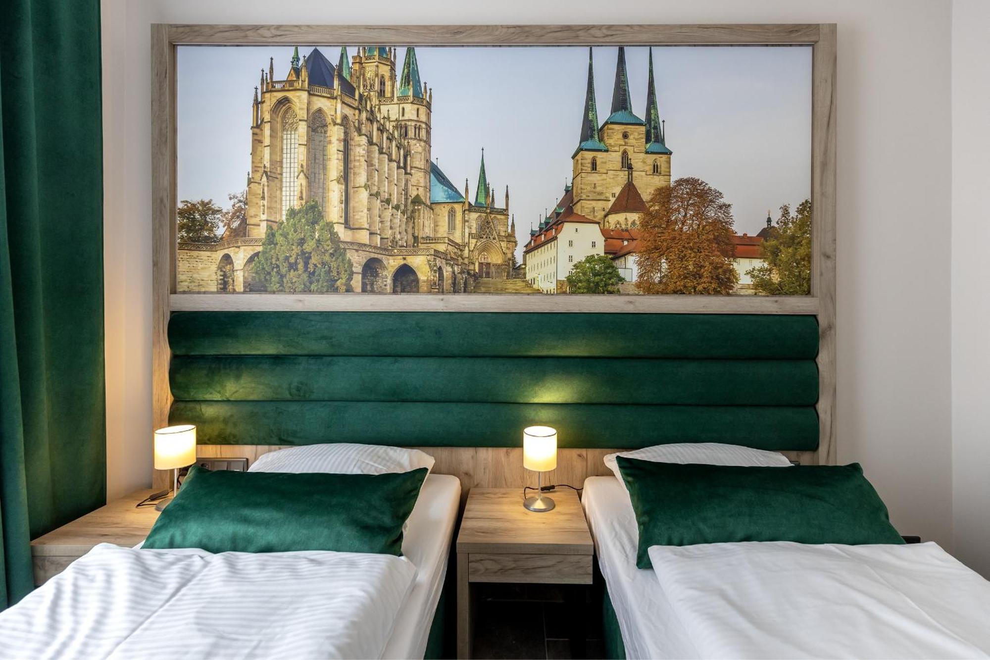Hotel Garni " Am Domplatz" エアフルト エクステリア 写真